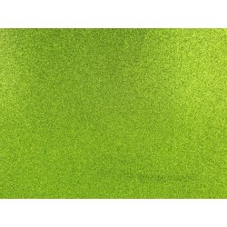 gomma crepla fommy glitter adesivo 21x30 h 2 mm verde lime glitter