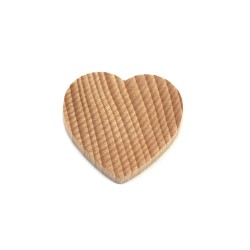 CUORE IN LEGNO 18X18 - Merceria Creativa